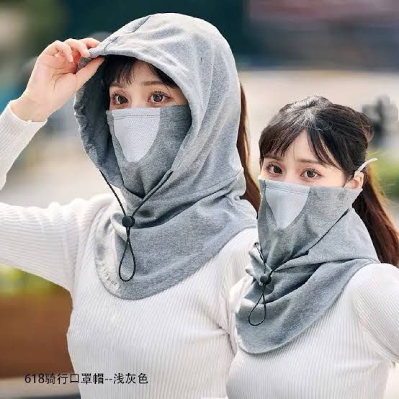Windproof Full Face Mask (gra)