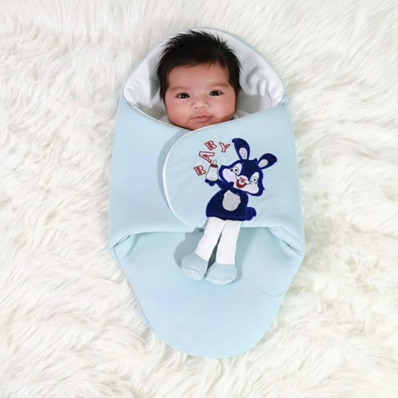 WarmNest Blue Colour Baby Blanket Sky