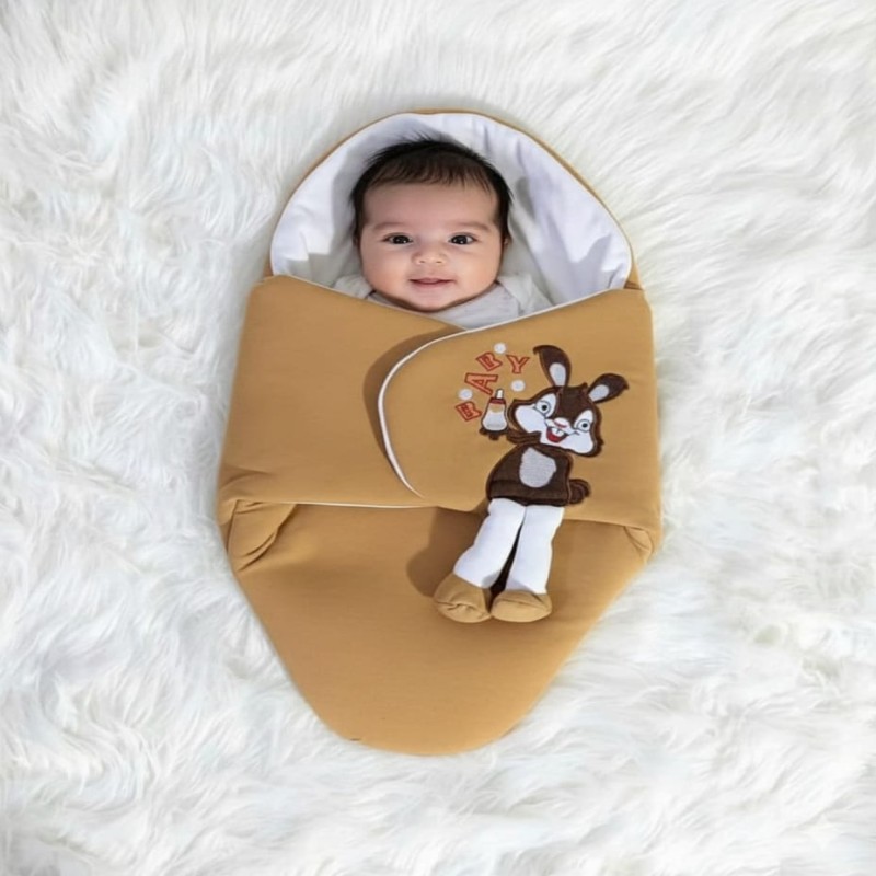 WarmNest Brown Colour Baby Blanket